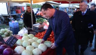 Γεωργιάδης: Οι λαϊκές αγορές παραμένουν μεγάλη ασπίδα απέναντι στην ακρίβεια