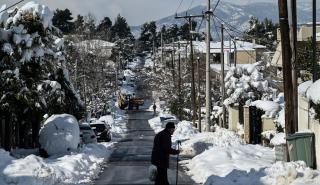 Κακοκαιρία Μπάρμπαρα: Πού θα συνεχιστούν οι χιονοπτώσεις - Νέο έκτακτο από ΕΜΥ