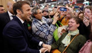 Μακρόν προς Γάλλους αγρότες: Οικονομία στο νερό