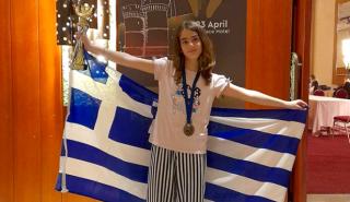 Ρόδος: Παγκόσμια πρωταθλήτρια στο σκάκι η 11χρονη Ευαγγελία Σίσκου