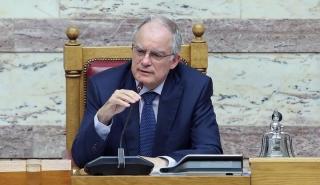 Τασούλας: Το Σύνταγμα δεν επιτρέπει συζήτηση προτάσεων νόμου με δημοσιονομικό κόστος