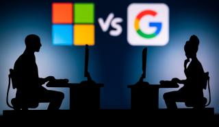 Microsoft και Google διασταυρώνουν τα ξίφη τους για την τεχνητή νοημοσύνη