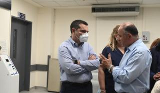 Τσίπρας από Λαϊκό Νοσοκομείο: «Βιώνουμε μέρες κατάρρευσης του ΕΣΥ»