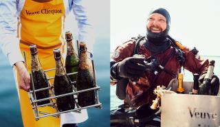 H Veuve Clicquot παλαιώνει τις σαμπάνιες της στο βυθό της Βαλτικής Θάλασσας