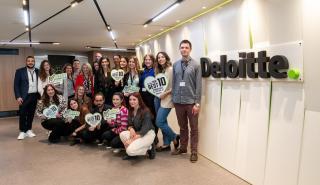 100+ συμμετέχοντες στο 1o Deloitte Open House powered by CollegeLink