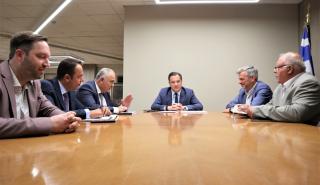 Γεωργιάδης: Συνάντηση εργασίας με τον Πρόεδρο του Επαγγελματικού Επιμελητηρίου Αθηνών