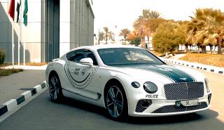 Το νέο περιπολικό της αστυνομίας του Ντουμπάι είναι μια Bentley Continental GT V8