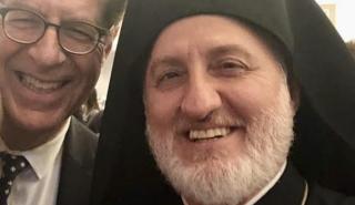 Ελπιδοφόρος: Στην παράσταση του θεατρικού ομίλου του Λυκείου του Κολλεγίου Αθηνών «Κοινός λόγος», στη Νέα Υόρκη