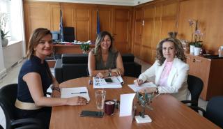 ΕΒΕΑ: Συνάντηση της Προέδρου με την ηγεσία του υπ. Κοινωνικής Συνοχής και Οικογένειας