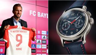 Ο Harry Kane φόρεσε ένα ρολόι αξίας μισού εκατομμύριου ευρώ καθώς υπέγραφε με την Μπάγερν Μονάχου