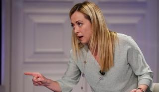 Ιταλία: Προβάδισμα 9% για Μελόνι έναντι της κεντροαριστεράς στα τελευταία γκάλοπ