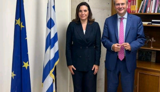 Συνάντηση Χατζηδάκη - Κεφαλογιάννη για τη θωράκιση του ελληνικού τουρισμού