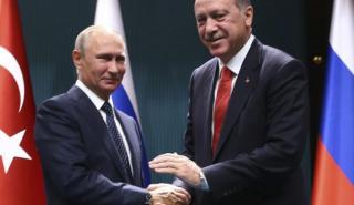 Τηλεφωνική επικοινωνία Ερντογάν με Πούτιν για τις εξελίξεις στη Συρία