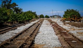 Σε δύο χρόνια η πλήρης αποκατάσταση του σιδηρόδρομου – Οι ζημιές και το προσωρινό μοντέλο χρήσης