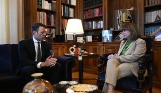 Κασσελάκης σε Σακελλαροπούλου: Ό,τι μπορούμε να κάνουμε ως αξιωματική αντιπολίτευση θα το κάνουμε