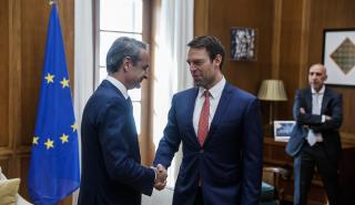 Πηγές ΣΥΡΙΖΑ-ΠΣ: Τέσσερα βασικά ζητήματα έθεσε στον Κυρ. Μητσοτάκη ο Στ. Κασσελάκης