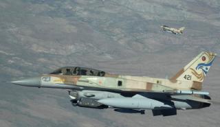 Ισραήλ: Μαχητικά αεροπλάνα έπληξαν στόχους στη Συρία