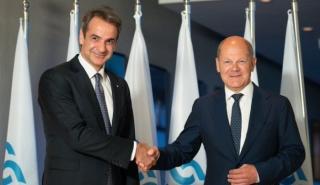 Συνάντηση Μητσοτάκη με Σολτς - Οικονομία, Μεταναστευτικό και Μεσανατολικό στο επίκεντρο