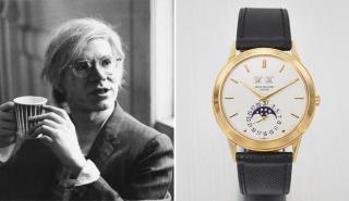 Σε δημοπρασία τo vintage Patek Philippe ρολόι του Andy Warhol για $600,000