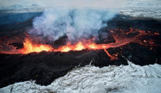 Ισλανδία: Ύφεση παρουσιάζεται στη δραστηριότητα του ηφαιστείου που εξερράγη χθες