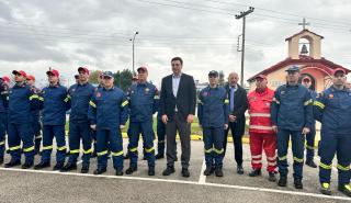 Κικίλιας: Κομβικός ο ρόλος του Πυροσβεστικού Σώματος Ηπείρου λόγω της Εγνατίας Οδού