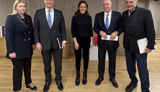 Συνάντηση Μιχαηλίδου με τον ΣΕΒ- Στο επίκεντρο η Ψηφιακή Κάρτα Εργασίας και οι καλά αμειβόμενες θέσεις εργασίας