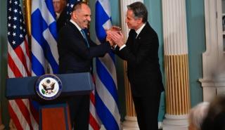 Μπλίνκεν: Στο υψηλότερο ιστορικά επίπεδο η σχέση ΗΠΑ-Ελλάδας