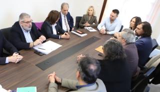 Συνάντηση του Στ. Κασσελάκη με τον περιφερειάρχη και δημάρχους της Δ. Μακεδονίας