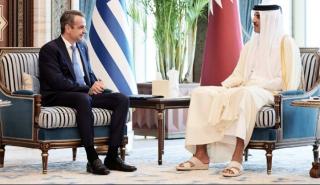 Μητσοτάκης: Αμοιβαία βούλησή για ενίσχυση της διμερούς συνεργασίας με το Κατάρ