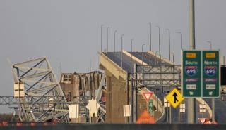 ΗΠΑ: Κατέρρευσε γέφυρα στη Βαλτιμόρη μετά από σύγκρουση με πλοίο - Έξι αγνοούμενοι