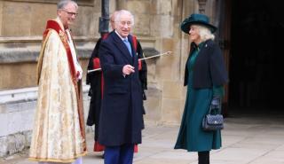 Βρετανία: Ο βασιλιάς Κάρολος παραβρέθηκε στην πασχαλινή λειτουργία