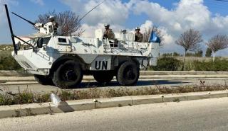 Ισραηλινό πλήγμα σε όχημα που μετέφερε παρατηρητές του ΟΗΕ κοντά στα σύνορα του νότιου Λιβάνου