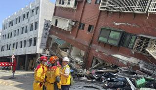 Ταϊβάν: Σε τουλάχιστον 13 ανήλθε ο αριθμός των νεκρών από τον σεισμό των 7,4 βαθμών