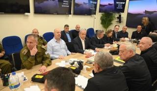 Ισραήλ: Το πολεμικό συμβούλιο τάχθηκε υπέρ της απάντησης προς το Ιράν
