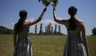 Όλα έτοιμα για την τελετή αφής της Ολυμπιακής Φλόγας - Φωτογραφίες από τις πρόβες