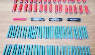 Θεσσαλονίκη: Τρεις συλλήψεις για παράβαση της νομοθεσίας περί βεγγαλικών και φωτοβολίδων