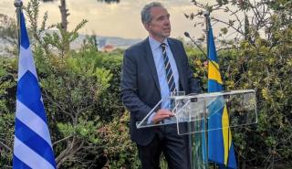 Γιόχαν Μπόργκσταμ: Χρονιά-ορόσημο το 2024 για τις σχέσεις Ελλάδας – Σουηδίας