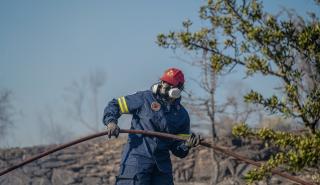 Φωτιά ξέσπασε στην Κέρκυρα στην περιοχή Κουλούρα