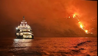 Συνελήφθησαν 13 άτομα για τη φωτιά στην Ύδρα - Κατασχέθηκε η θαλαμηγός