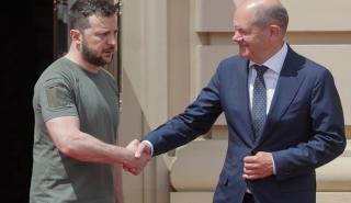 Στο Βερολίνο o Ζελένσκι για συνομιλίες με Σολτς