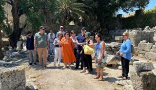 Μενδώνη: Περισσότερα από 50 εκατ. ευρώ σε έργα πολιτισμού στα Δωδεκάνησα