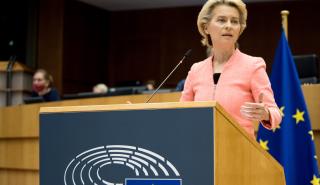 Tη σημασία της εφαρμογής της δήλωσης ΕΕ-Τουρκίας για το μεταναστευτικό υπογραμμίζει η Φον ντερ Λάιεν