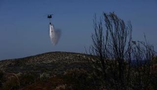 Πυρκαγιά στον Πλατανιά Αιτωλοακαρνανίας - Επιχειρούν εναέρια μέσα