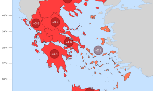 Ακραία υψηλές θερμοκρασίες τον Ιούνιο σε όλη την χώρα