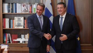 Τετ α τετ Μητσοτάκη - Τζιτζικώστα: «Τιμή η πρόταση για τη θέση του Επιτρόπου»