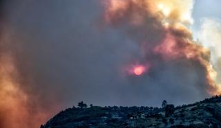 Πυρκαγιά στα Χανιά: Ενισχύθηκαν οι πυροσβεστικές δυνάμεις – Σε ετοιμότητα οι κάτοικοι μέσω του 112