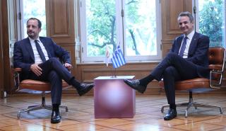 Μητσοτάκης σε Χριστοδουλίδη: Ο συντονισμός μας είναι περισσότερο απαραίτητος παρά ποτέ