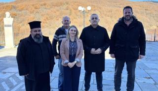 Στη Φουρνά Ευρυτανίας ο Φρ. Μπελέρης