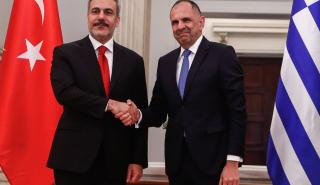 Γεραπετρίτης και Φιντάν θα συναντηθούν εκ νέου 3 - 4 Απριλίου στη Σύνοδο του NATO