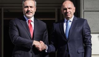 Τι συζήτησαν Γεραπετρίτης - Φιντάν στις Βρυξέλλες